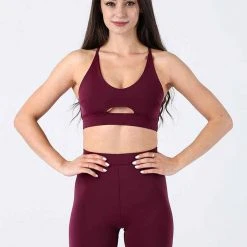 REV ACTIV Cycling Shorts - Burgundy