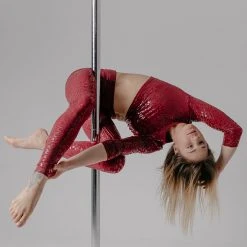 All Pole Wear Paradise Chick Superhero Series Sticky V- String Leggings - Cherry Leopard 11 All Pole Wear Paradise Chick Superhero Series Sticky V- String Leggings - Cherry Leopard