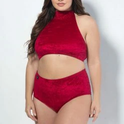 RAD Eve Shorts - Velvet Red