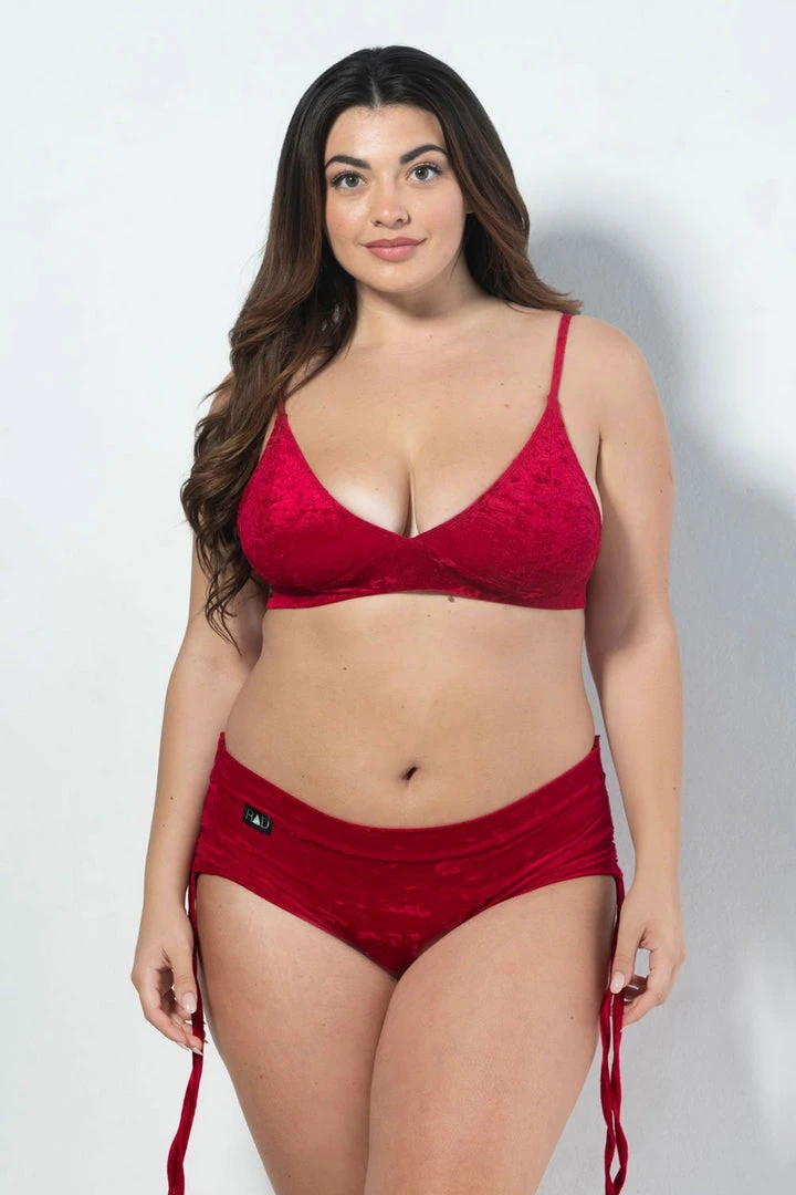 All Pole Wear RAD Monica Top - Velvet Red 5 All Pole Wear RAD Monica Top - Velvet Red