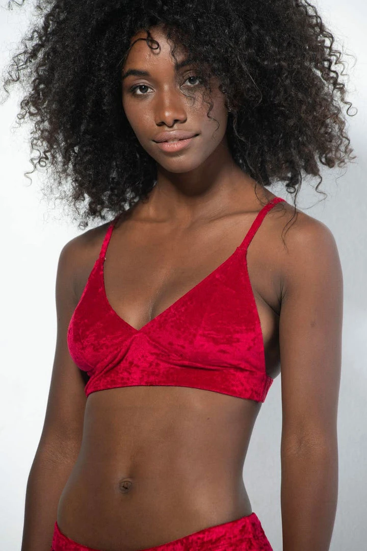 All Pole Wear RAD Monica Top - Velvet Red 1 All Pole Wear RAD Monica Top - Velvet Red