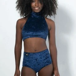 RAD Eve Shorts - Velvet Navy Blue All Pole Wear 7 RAD Eve Shorts - Velvet Navy Blue All Pole Wear