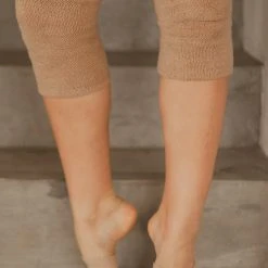 Rolling Contemporary Dance Socks - Vanilla Back In Stock