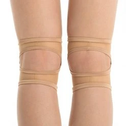 Poledancerka Mesh Kneepads - Nude 01 (with Pocket)