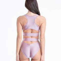 Bandurska Donatella Top - Lilac Mink