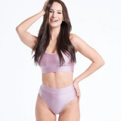 Bandurska Donatella Top - Lilac Mink