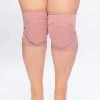Queen Accessories Queen Kneepads - Dusty Rose Plus Size Pole Wear