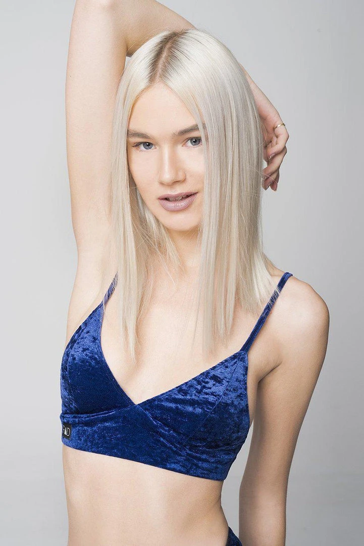 RAD Monica Top - Velvet Navy All Pole Wear 1 RAD Monica Top - Velvet Navy All Pole Wear