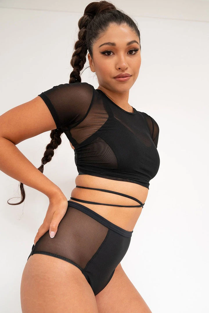 Lunalae Ember Top - Recycled Black 3 Lunalae Ember Top - Recycled Black