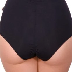 Cleo The Hurricane Essential High Waisted Shorts - Black