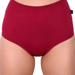 Cleo The Hurricane Essential High Waisted Shorts - Merlot All Pole Wear 5 Cleo The Hurricane Essential High Waisted Shorts - Merlot All Pole Wear