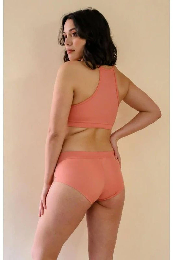 Mademoiselle Spin Gaby Top - Terracotta Pink All Pole Wear 2 Mademoiselle Spin Gaby Top - Terracotta Pink All Pole Wear