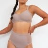 Lunalae Gigi Top - Recycled Mocha All Pole Wear