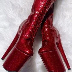 Hella Heels The Glitterati 8inch Boots - Kansass