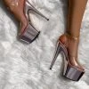 Hella Heels Classic Gloss 7inch Stilettos - Sienna Rose Gold