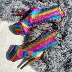 Shoes Hella Heels Limited Edition Pride Boots - 7inch