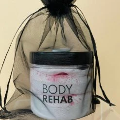 Grip + Glow Body Rehab Whipped Salt Scrub With Arnica And Epsom Salts - Coming Up Roses (180g)