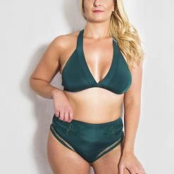 Tatiana Activewear Isla Top - Forest Green