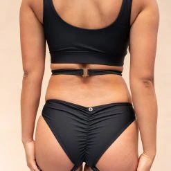 All Pole Wear Lunalae Kehlani Low Waist Bottoms - Recycled Black