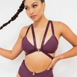 Lunalae Jemma Top - Recycled Mulberry