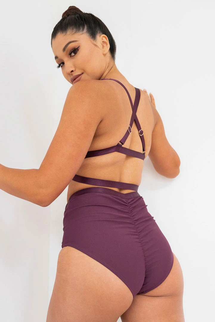 Lunalae Jemma Top - Recycled Mulberry 2 Lunalae Jemma Top - Recycled Mulberry