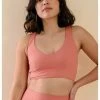 Mademoiselle Spin Louise Top - Terracotta Pink All Pole Wear