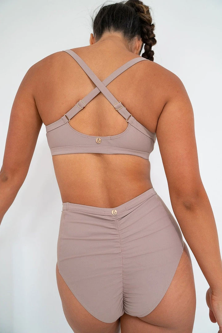 Lunalae Gigi Top - Recycled Mocha All Pole Wear 2 Lunalae Gigi Top - Recycled Mocha All Pole Wear