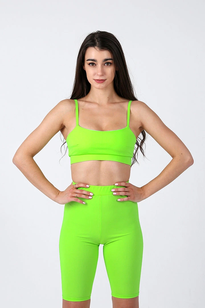 REV ACTIV Cycling Shorts - Neon Green 3 REV ACTIV Cycling Shorts - Neon Green