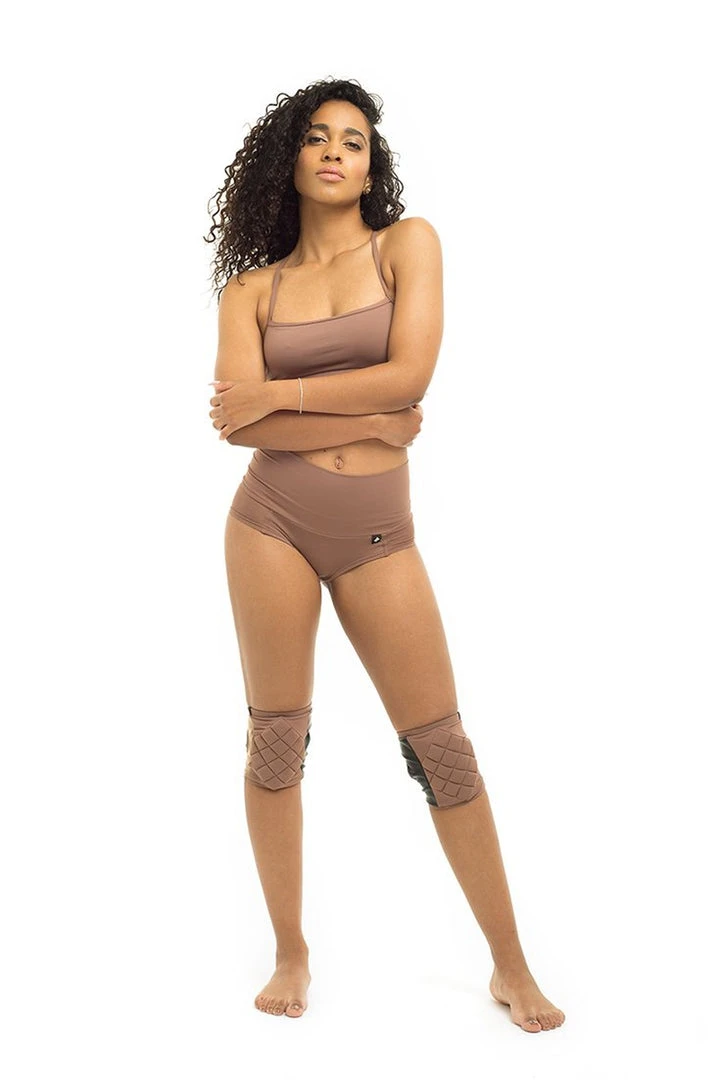 Accessories Poledancerka Grippy Kneepads - Nude 02 (with Pocket) 5 Accessories Poledancerka Grippy Kneepads - Nude 02 (with Pocket)