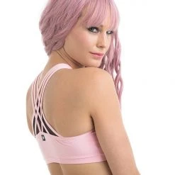 Poledancerka X-Front Top - Baby Pink All Pole Wear 7 Poledancerka X-Front Top - Baby Pink All Pole Wear