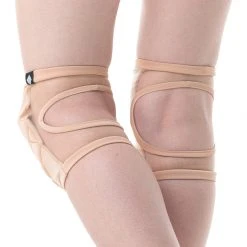 Poledancerka Grippy Kneepads - Powder 00 (with Pocket)