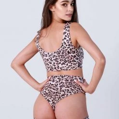 All Pole Wear REV ACTIV Bomb Garter Shorts - Panther