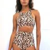 Lunalae Mali Top - Tan Leopard