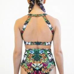 All Pole Wear Pole Addict High Waisted Shorts - Jungle 17 All Pole Wear Pole Addict High Waisted Shorts - Jungle