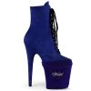 Shoes Pleaser USA Shoe Protectors - Royal Blue Velvet