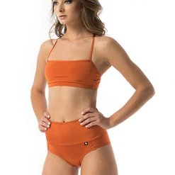 All Pole Wear Poledancerka Fox Top - Terracotta 8 All Pole Wear Poledancerka Fox Top - Terracotta