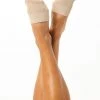 Rolling Contemporary Dance Socks - Vanilla Back In Stock