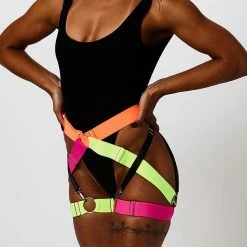 Back In Stock Rolling Bottom Harness - FLURO 12 Back In Stock Rolling Bottom Harness - FLURO