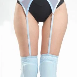 Queen Accessories Queen Garter Belt - Sweet Blue 10 Queen Accessories Queen Garter Belt - Sweet Blue