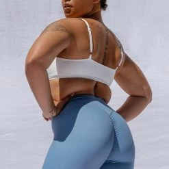 Creatures Of XIX The Hills Raree Top - Ribbed White All Pole Wear