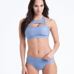 All Pole Wear Bandurska River Bottoms - Ribbed Steel Blue