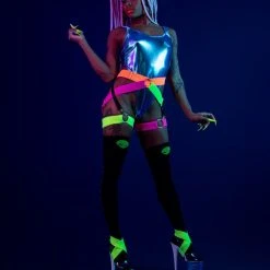 Rolling Ankle Cuff - Neon Yellow