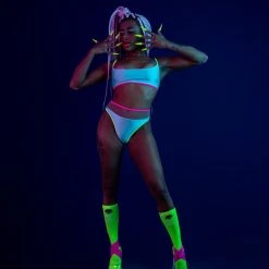 Accessories Rolling Ankle Cuff - Neon Pink