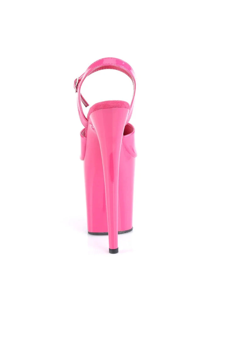 Pleaser USA Flamingo-809 8inch Pleasers - Hot Pink 4 Pleaser USA Flamingo-809 8inch Pleasers - Hot Pink