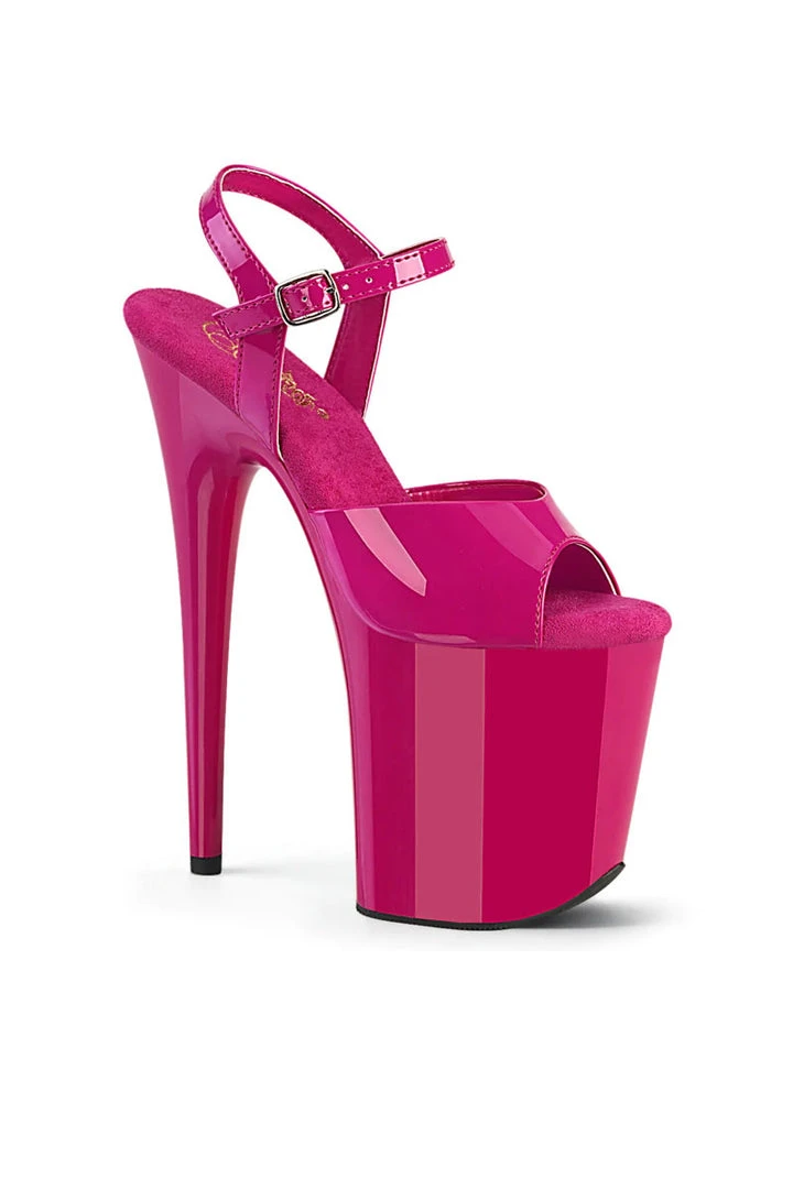 Pleaser USA Flamingo-809 8inch Pleasers - Hot Pink 1 Pleaser USA Flamingo-809 8inch Pleasers - Hot Pink