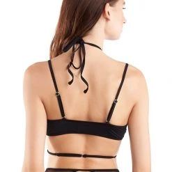 Hamade Activewear Strappy Halter Neck Top - Black 15 Hamade Activewear Strappy Halter Neck Top - Black