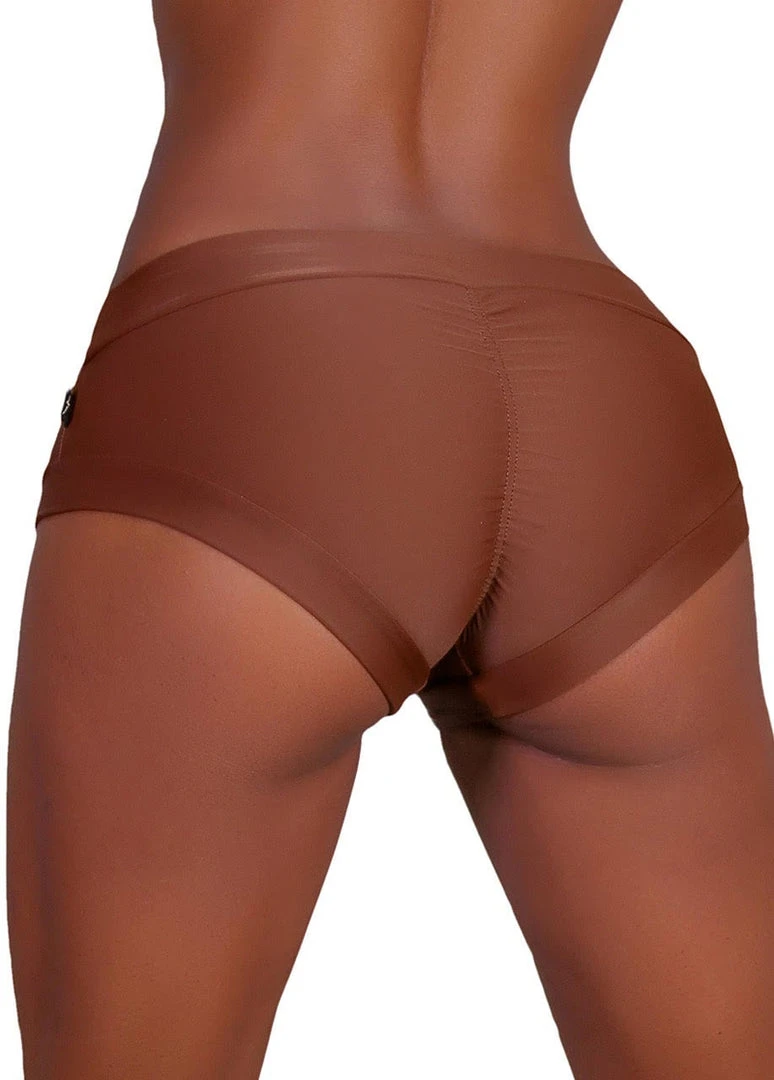 Cleo The Hurricane Essential Hot Pants - Chocolate Brown 2 Cleo The Hurricane Essential Hot Pants - Chocolate Brown