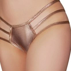 All Pole Wear Cleo The Hurricane Skanky Pants - Rose Gold