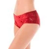 Dragonfly Hot Pants - Velvet Red All Pole Wear