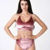REV ACTIV Gap Top - Pink Velvet All Pole Wear